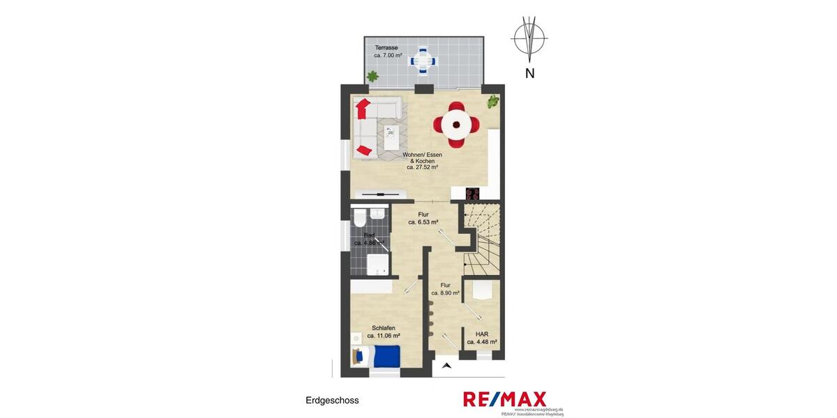 Etagenwohnung Magdeburg Ottersleben - 5 Zimmer, 134 m&sup2;, 1.650&euro; | Angebot:25499238