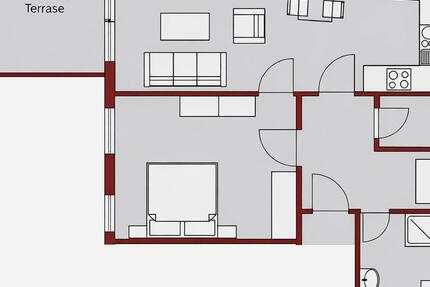 Wohnung Volkach - 2 Zimmer, 69 m&sup2;, 725&euro; | Angebot:24535982