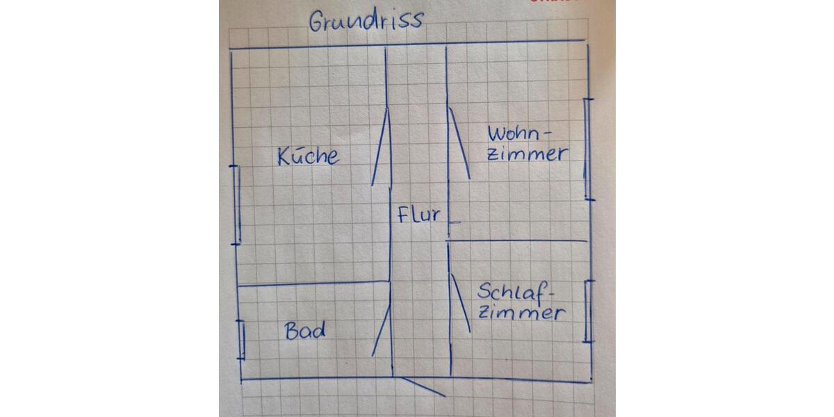 Etagenwohnung Schwedt (Oder) - 2 Zimmer, 47 m&sup2;, 250&euro; | Angebot:25048360