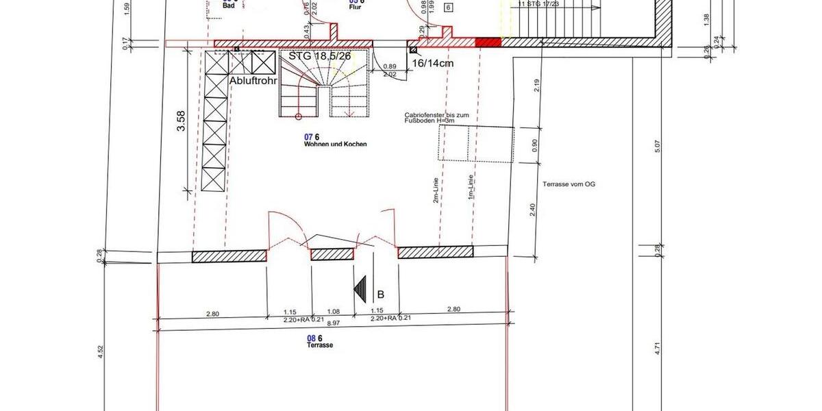Dachgeschoßwohnung Sinsheim - 2 Zimmer, 56 m&sup2;, 650&euro; | Angebot:25752026