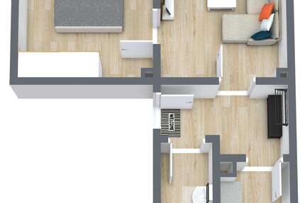 Wohnung zum Mieten in Benzingerode 329,98 € 47.14 m² 2 zimmer