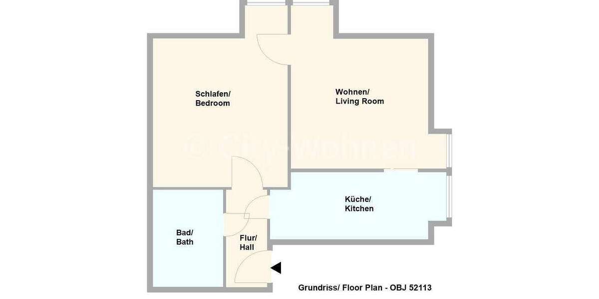 Zimmer Hamburg Hohenfelde - 2 Zimmer, 1.590&euro; | Angebot:25256971