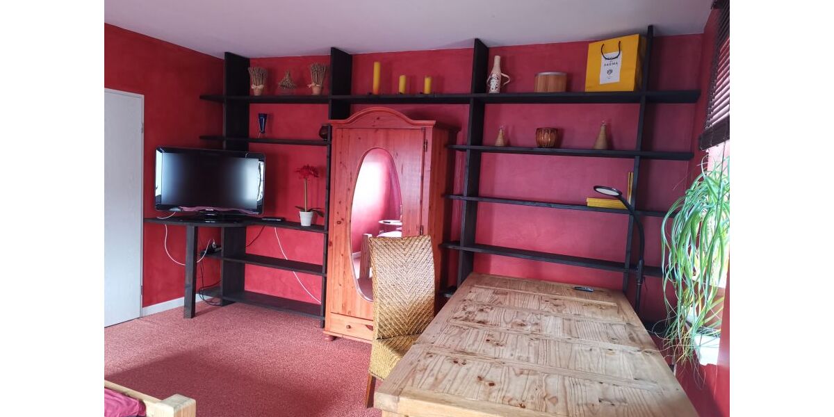 Gemütliche möblierte Wohnung für Wochenend-Heimfahrer in Arnstadt-Rudisleben 1 zimmer