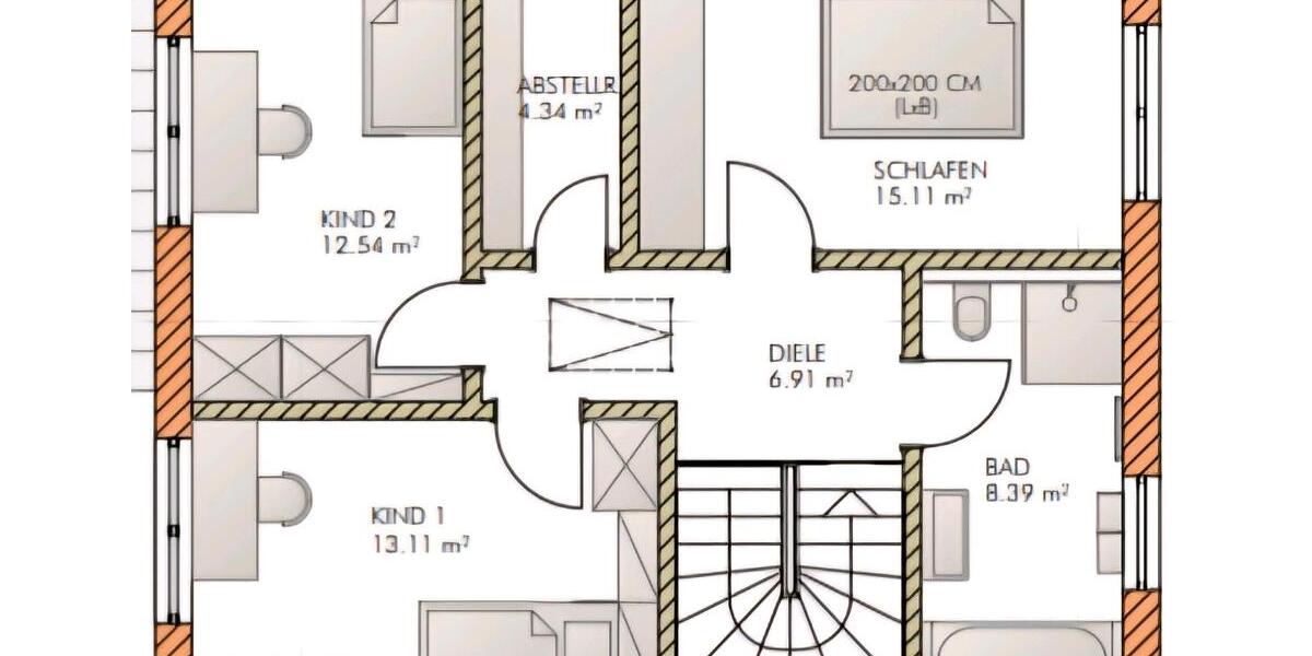 Doppelhaushälfte Bogen - 5 Zimmer, 134 m&sup2;, 1.350&euro; | Angebot:25568550