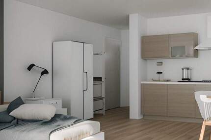 Neubau-Erstbezug! Stilvolle 1-Zimmer-Wohnung in zentraler Lage 1 zimmer