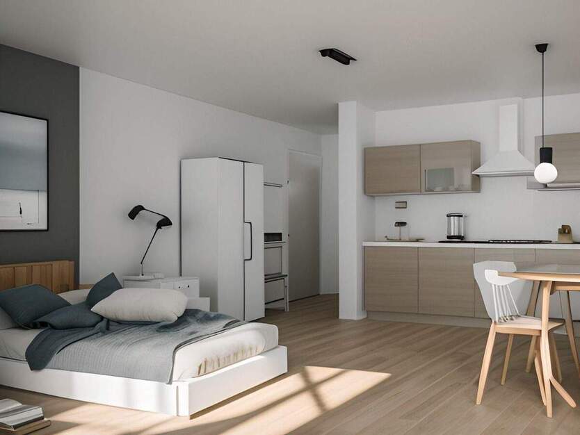 Neubau-Erstbezug! Stilvolle 1-Zimmer-Wohnung in zentraler Lage 1 zimmer