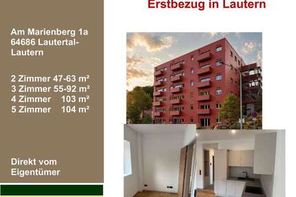 Wohnung Lautertal Lautern - 3 Zimmer, 101 m&sup2;, 1.400&euro; | Angebot:25049228