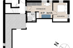 Etagenwohnung Tuttlingen - 2 Zimmer, 28 m&sup2;, 385&euro; | Angebot:26568772
