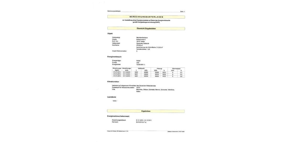 3-Raum Wohnung Velten, alter Ortskern, mit PKW-Stellplatz, Keller 3 zimmer