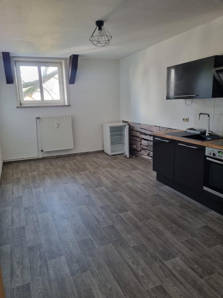 4-Zi.-Wohnung mit Fachwerk, EBK und großem Duschbad