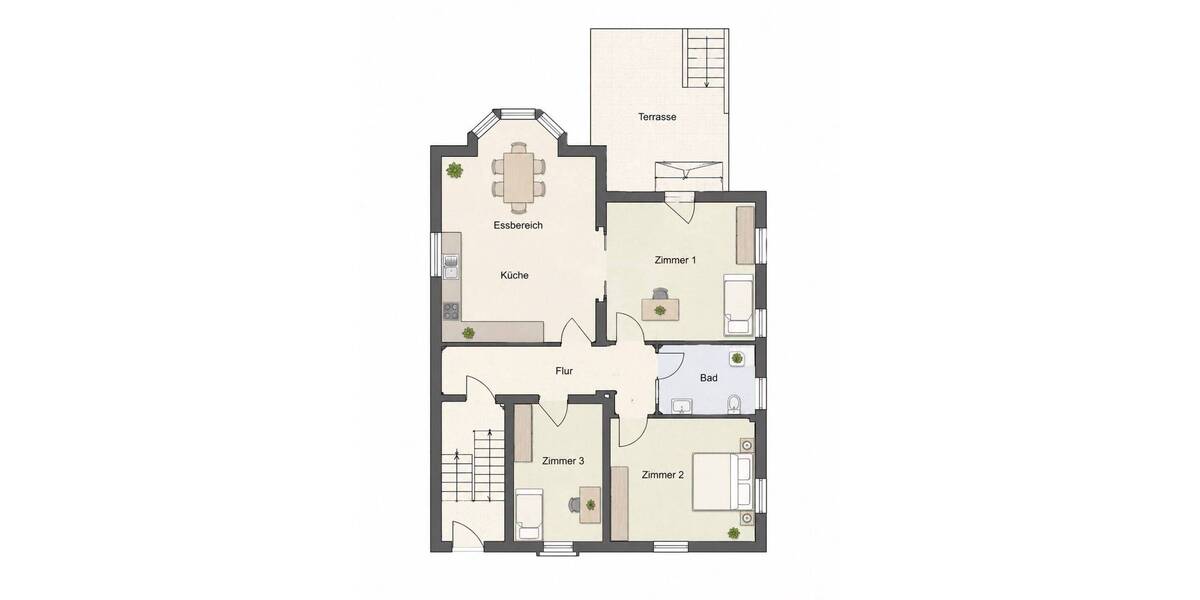 Etagenwohnung Heidelberg Neuenheim - 4 Zimmer, 110 m&sup2;, 2.800&euro; | Angebot:25742309