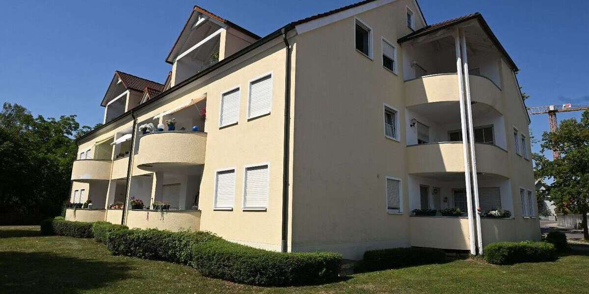 Etagenwohnung Wertingen - 2 Zimmer, 54 m&sup2;, 570&euro; | Angebot:27229115