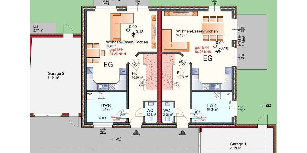 Einfamilienhaus Kleve Materborn - 6 Zimmer, 160 m&sup2;, 1.980&euro; | Angebot:25620487