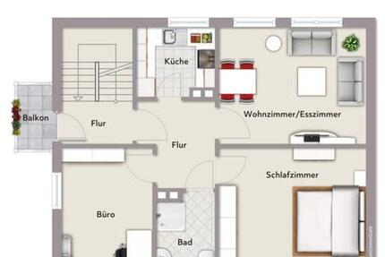 Wohnung Meppen - 3 Zimmer, 55 m&sup2;, 550&euro; | Angebot:25181189
