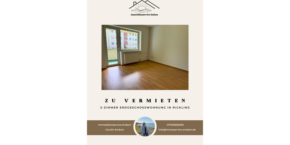 Etagenwohnung Rickling - 2 Zimmer, 44 m&sup2;, 350&euro; | Angebot:26947829