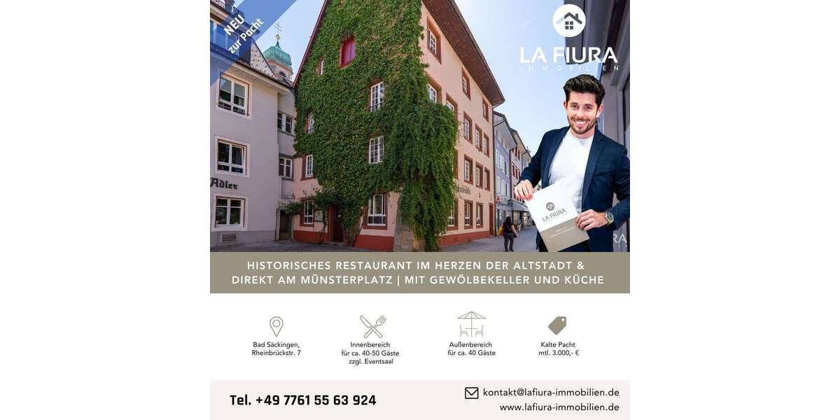 Gewerbeobjekt Bad Säckingen - 3.000&euro; | Angebot:26729822