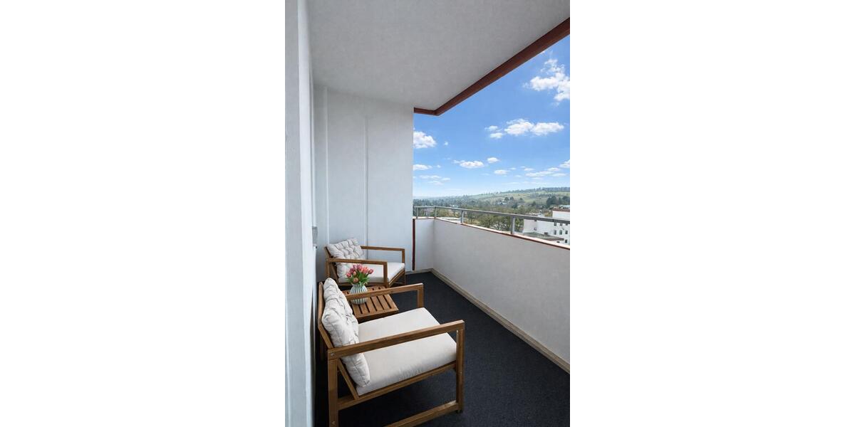 Moderne 1-Zi.-Wohnung mit Balkon, Aufzug & traumhaftem Weitblick 1 zimmer