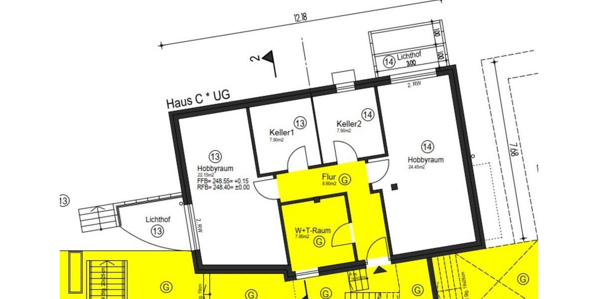 Erdgeschoßwohnung Weinstadt - 3 Zimmer, 119 m&sup2;, 1.602&euro; | Angebot:24753498