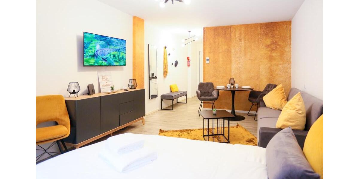 Modernes Business-Studio | Parkplatz | Hbf | All-in 1 zimmer