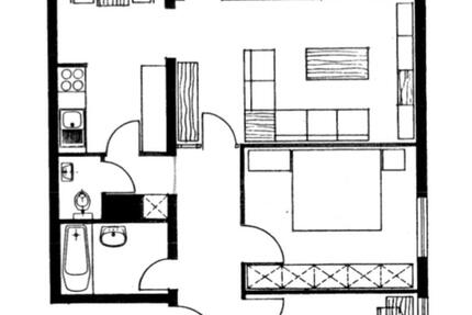 3-Zimmer-Wng. Wuppertal-Elberfeld, 70qm, Schwimmbad, Balkon, EBK zimmer