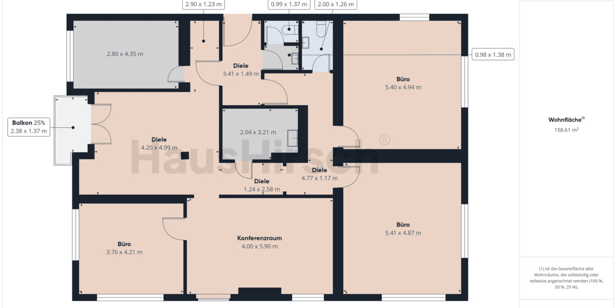 Gewerbeobjekt Oberstenfeld - 6 Zimmer, 1.650&euro; | Angebot:26799209