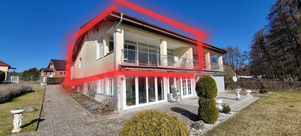 Etagenwohnung Rheinsberg - 3 Zimmer, 160 m&sup2;, 1.100&euro; | Angebot:25366267