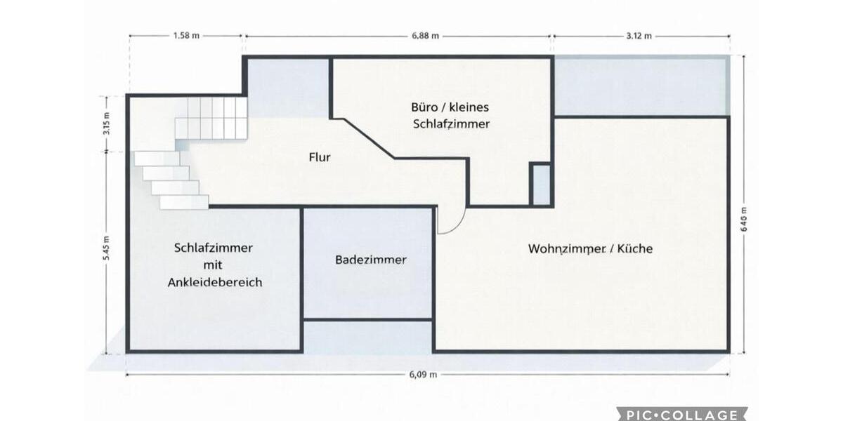 Dachgeschoßwohnung Wingst - 3 Zimmer, 78 m&sup2;, 750&euro; | Angebot:25964849