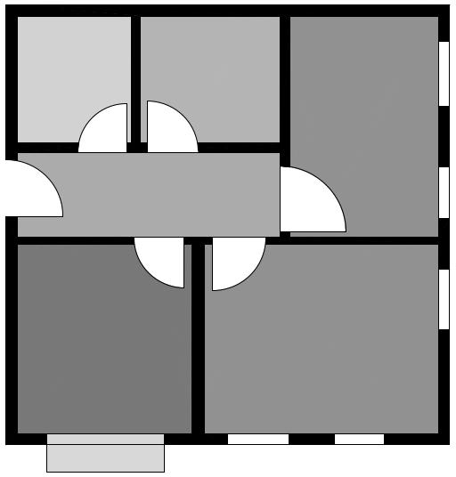 Etagenwohnung Mainleus - 3 Zimmer, 78 m&sup2;, 585&euro; | Angebot:25783377