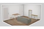 möbliertes 2-Zimmer-Appartement mit Balkon zimmer