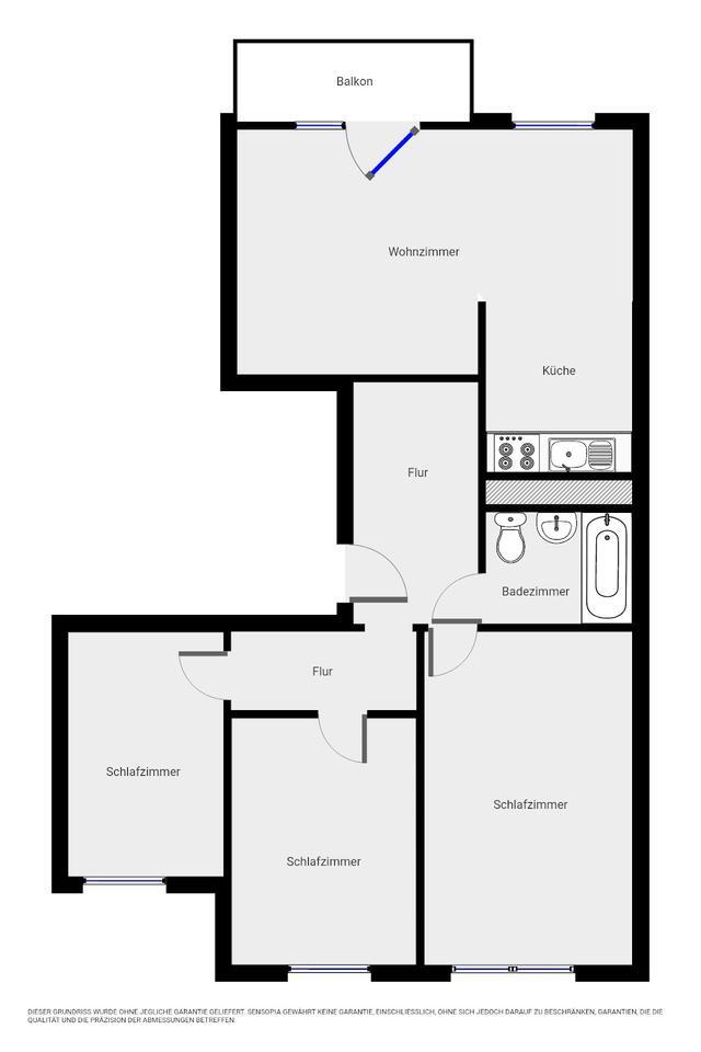 **FAMILIEN WILLKOMMEN**4-Zimmer-Wohnung Balkon 1.Etage Bad mit Wanne ab sofort