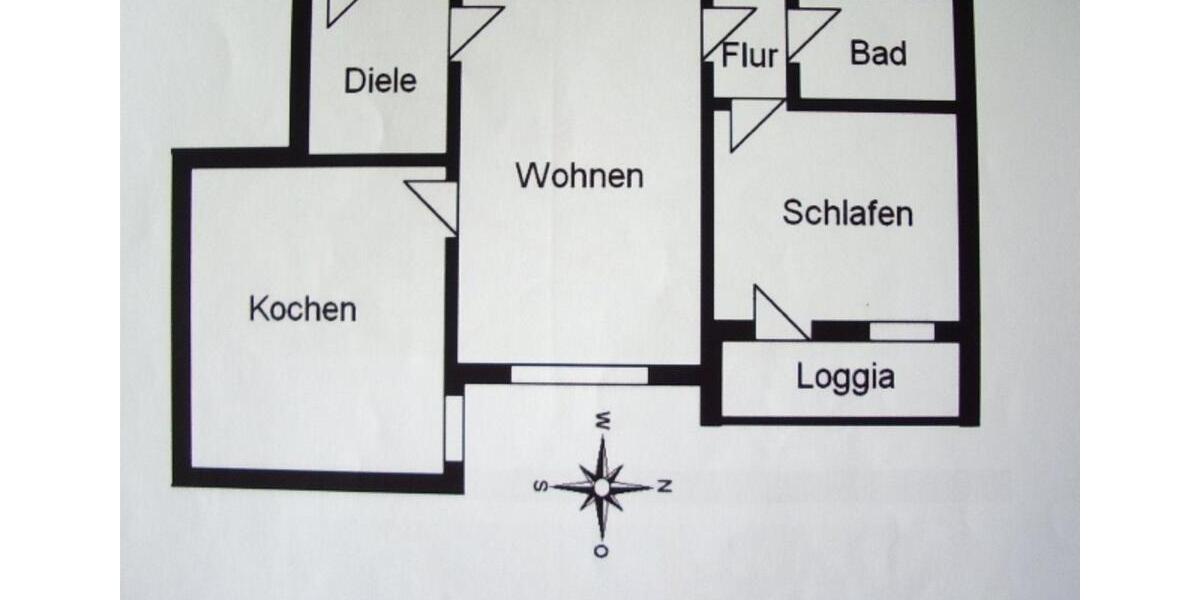 Erdgeschoßwohnung Deggendorf - 2 Zimmer, 64 m&sup2;, 650&euro; | Angebot:25857785