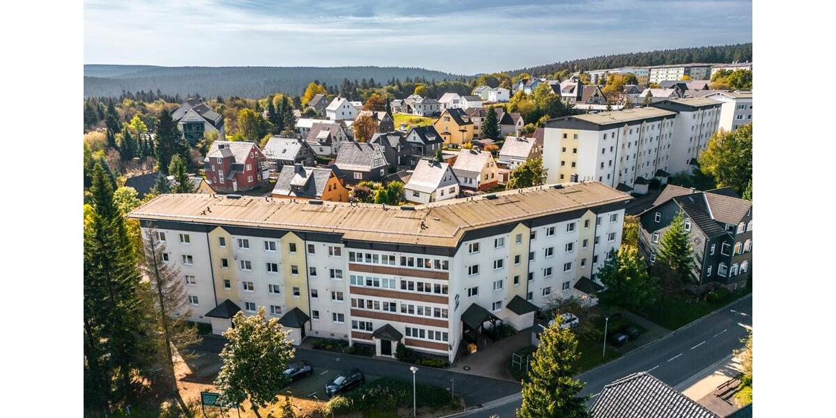 Mach’s dir schön – 2-Raum-Wohnung mit 2 Balkons in Oberhof! 2 zimmer