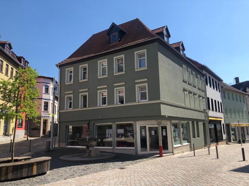 Kleine Lagerfläche in der Innenstadt