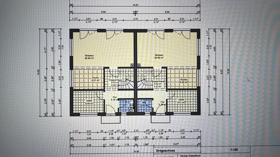 Vermiete neue und moderne Doppelhaushälfte - 124 m2 - Haus 4 zimmer