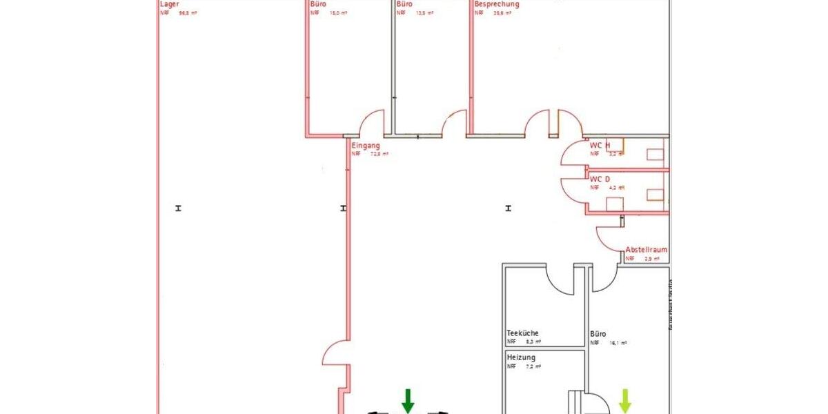 Gewerbeobjekt Lüneburg Goseburg-Zeltberg - 2.825&euro; | Angebot:26581013