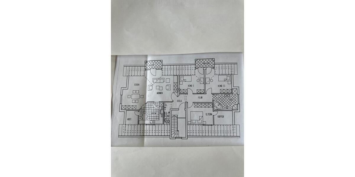 Dachgeschoßwohnung Herdorf - 5 Zimmer, 120 m&sup2;, 800&euro; | Angebot:26120724