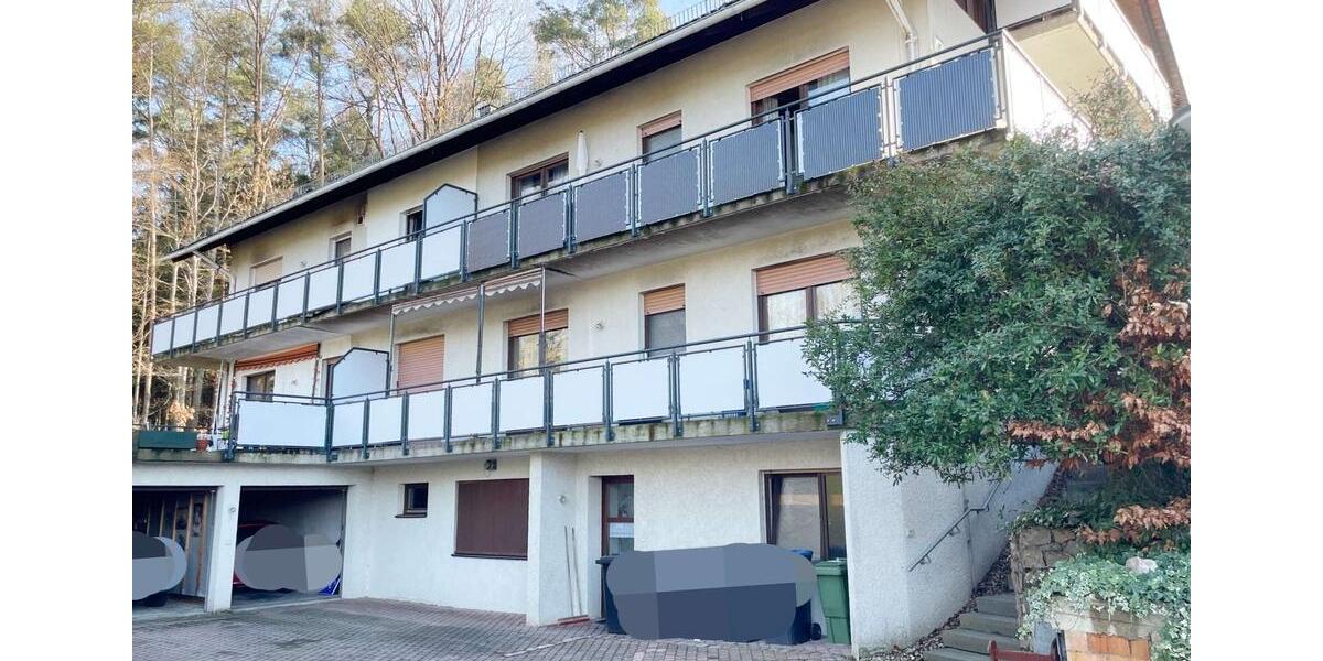Dachgeschoßwohnung Brombachtal - 2 Zimmer, 65 m&sup2;, 570&euro; | Angebot:24812418