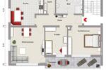 Erdgeschoßwohnung Markt Erlbach - 4 Zimmer, 82 m&sup2;, 950&euro; | Angebot:26398514