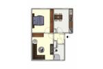 Erdgeschoßwohnung Brandenburg an der Havel Görden - 2 Zimmer, 43 m&sup2;, 350&euro; | Angebot:26534296