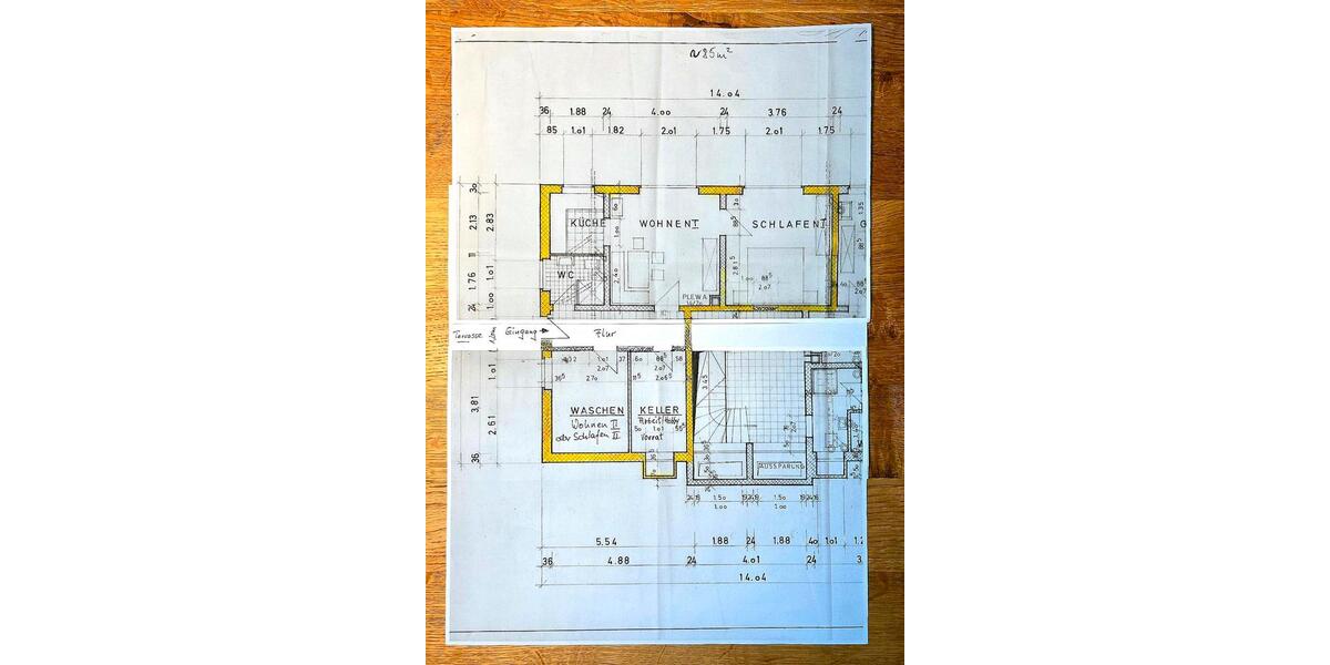 Erdgeschoßwohnung Siegen Weidenau - 4 Zimmer, 85 m&sup2;, 750&euro; | Angebot:25861351
