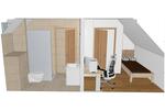 Dachgeschoßwohnung Lingen (Ems) - 2.5 Zimmer, 65 m&sup2;, 550&euro; | Angebot:26349348