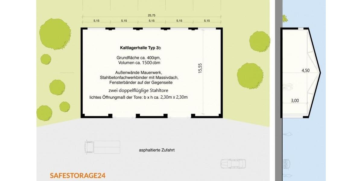 Gewerbeobjekt Löwenberger Land - 1.000&euro; | Angebot:26329429