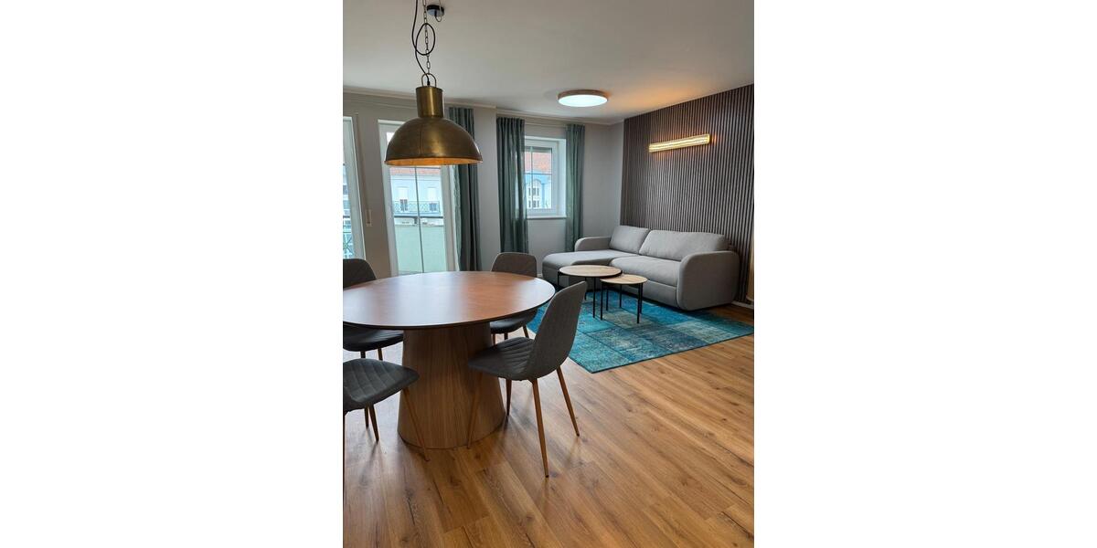 Gersthofen – Moderne, vollmöblierte 2-Zimmer-Wohnung mit Einbauküche & TG-Stellplatz – ab 01.12. frei 2 zimmer