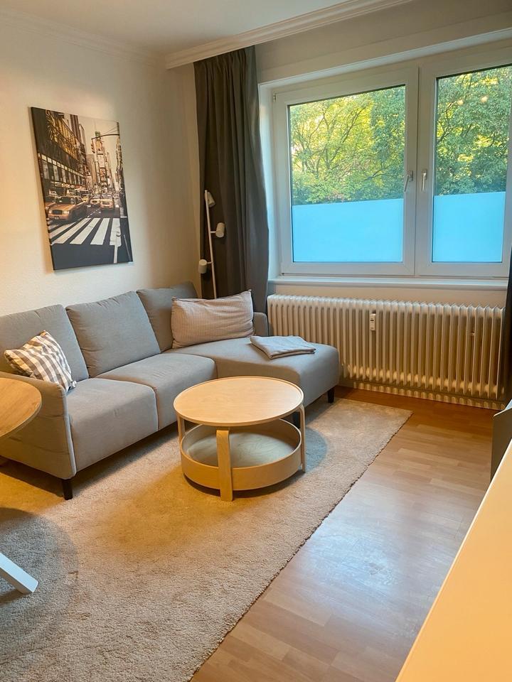 Möblierte 1Zi Wohnung in Barmbek befristet zu mieten, 1.-24.08.25