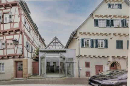 kleines WohnGeschäftshaus in Markgröningen