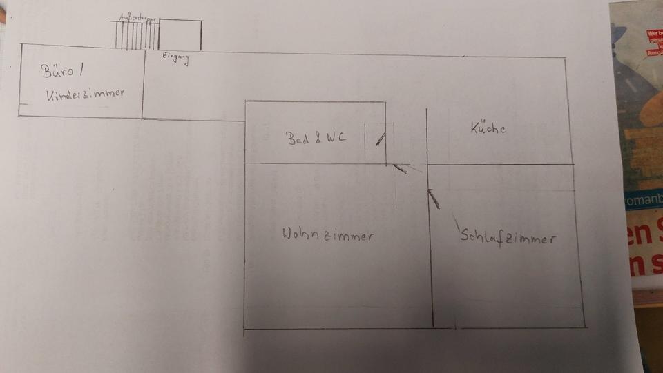Dachgeschoßwohnung Nahrendorf - 2.5 Zimmer, 80 m&sup2;, 500&euro; | Angebot:26364178