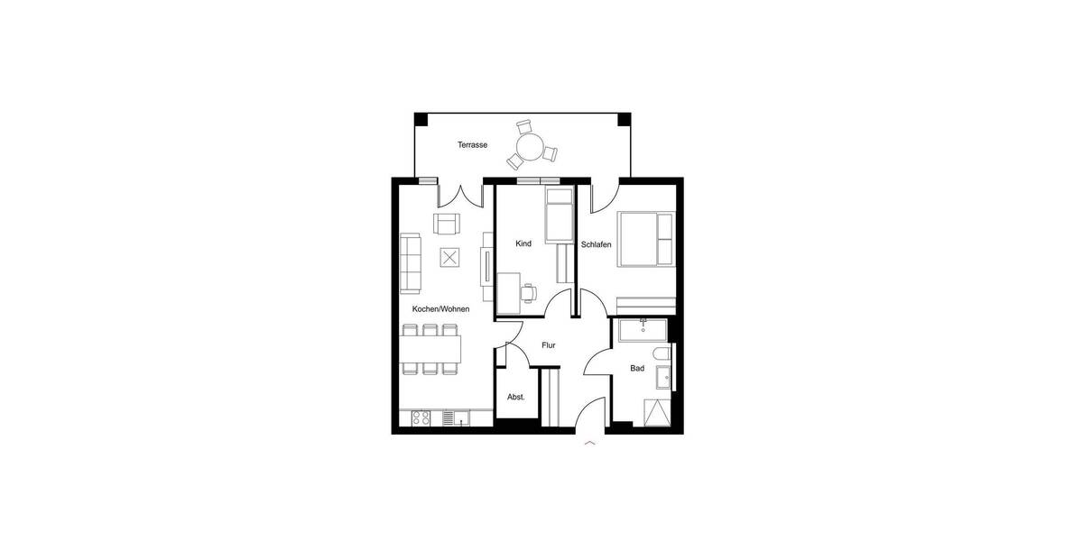 Etagenwohnung Berlin Siemensstadt - 3 Zimmer, 80 m&sup2;, 1.497&euro; | Angebot:26161906