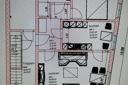 Wohnung Parchim - 2 Zimmer, 77 m&sup2;, 1.078&euro; | Angebot:25790917