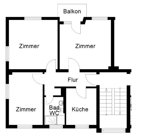 Wohnung zum Mieten in Herzberg 449,33 € 59.91 m² 3 zimmer