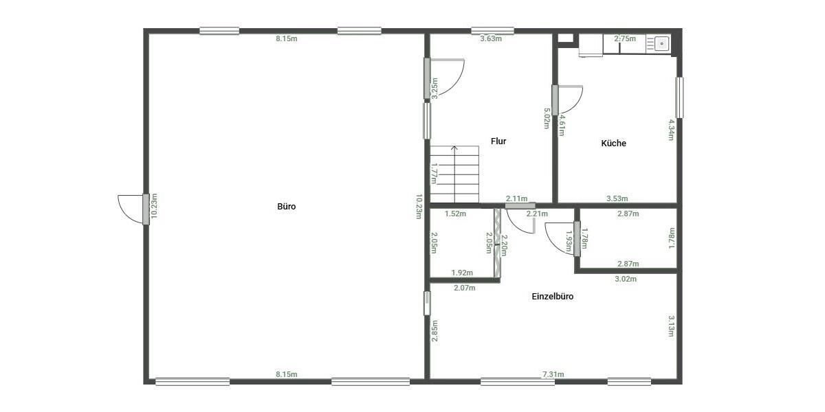 Büro- und Lagerflächen im Zentrum von Gersthofen zimmer